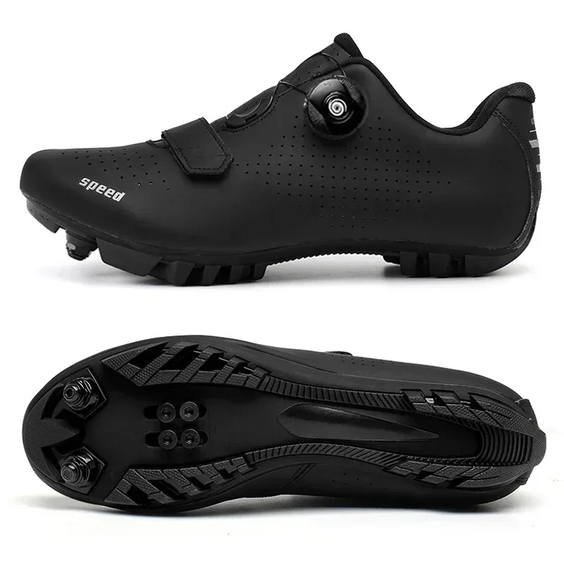 Men'S Mountain Biking Shoes - Unisex Mtb Shoes Zapatillas Ciclismo Cycling