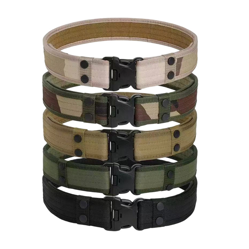 Men'S Mountain Biking Shoes - Men's Belt Outdoor Camouflage Tactical Belt
