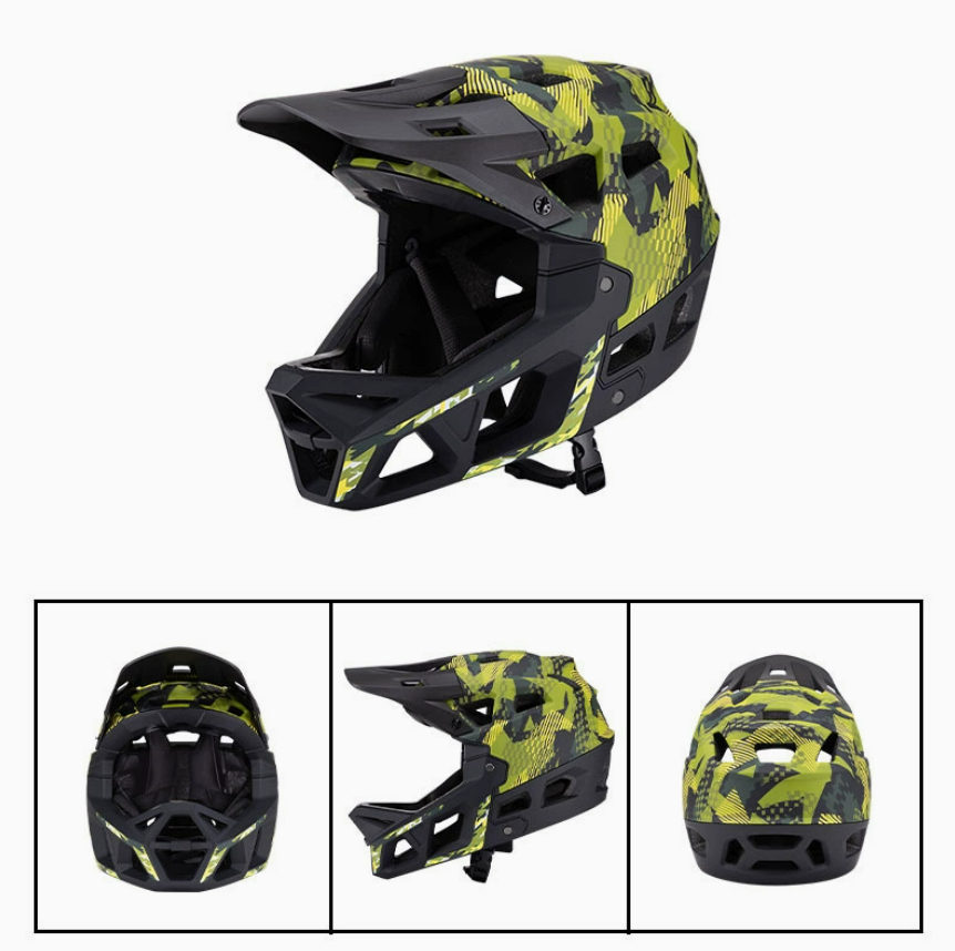 Hot Selling Mountain Bike Off- - Mountain Biking Full Face Helmet 评论和价格