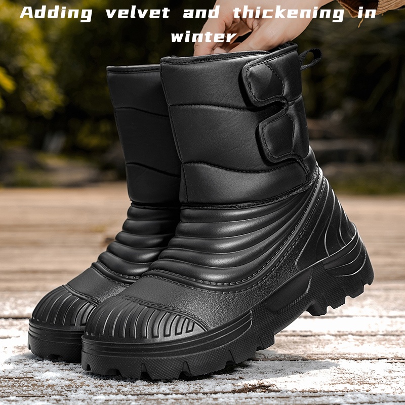 New men's winter snow boots th - Men'S Mountain Biking Shoes 评论和价格