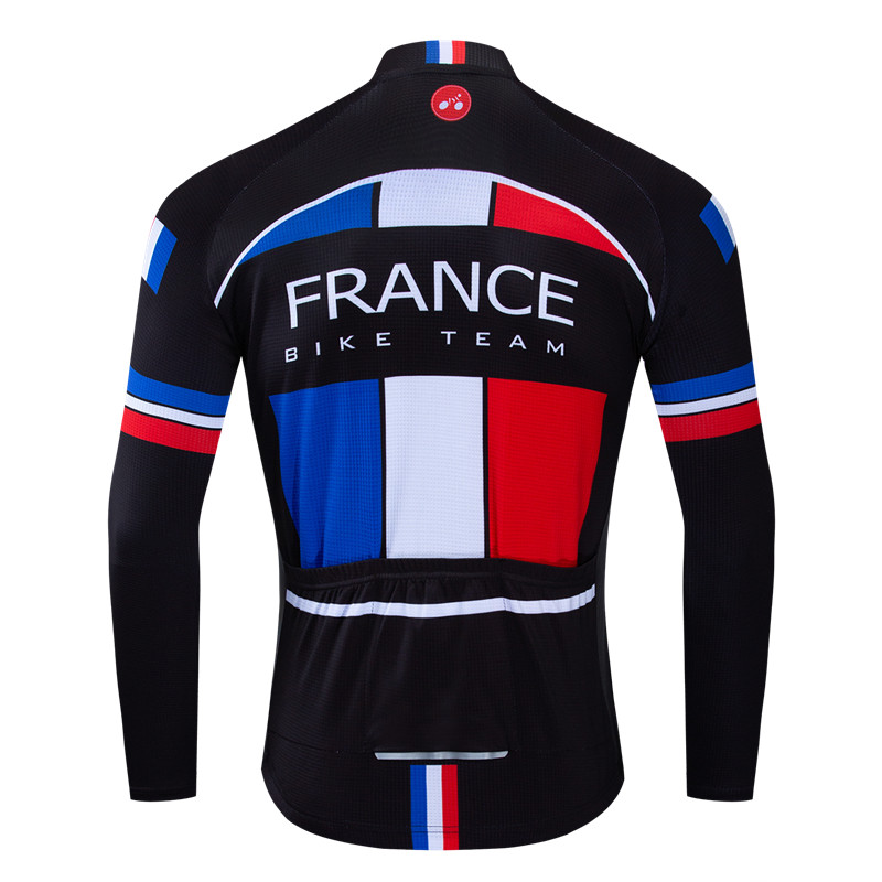 France Men's Cycling Jersey Lo - Mountain Biking France 评论和价格