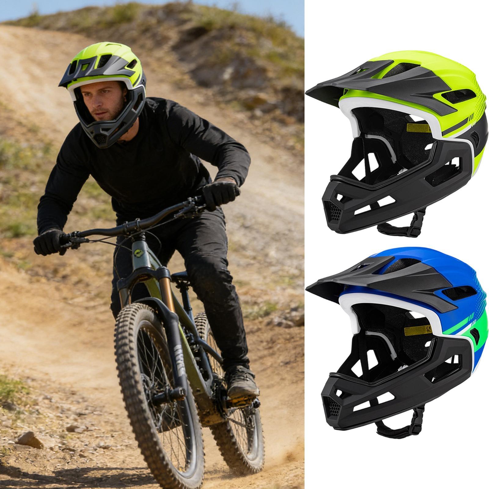 Mountain Bike Full Face Helmet - Mountain Biking Full Face Helmet 评论和价格