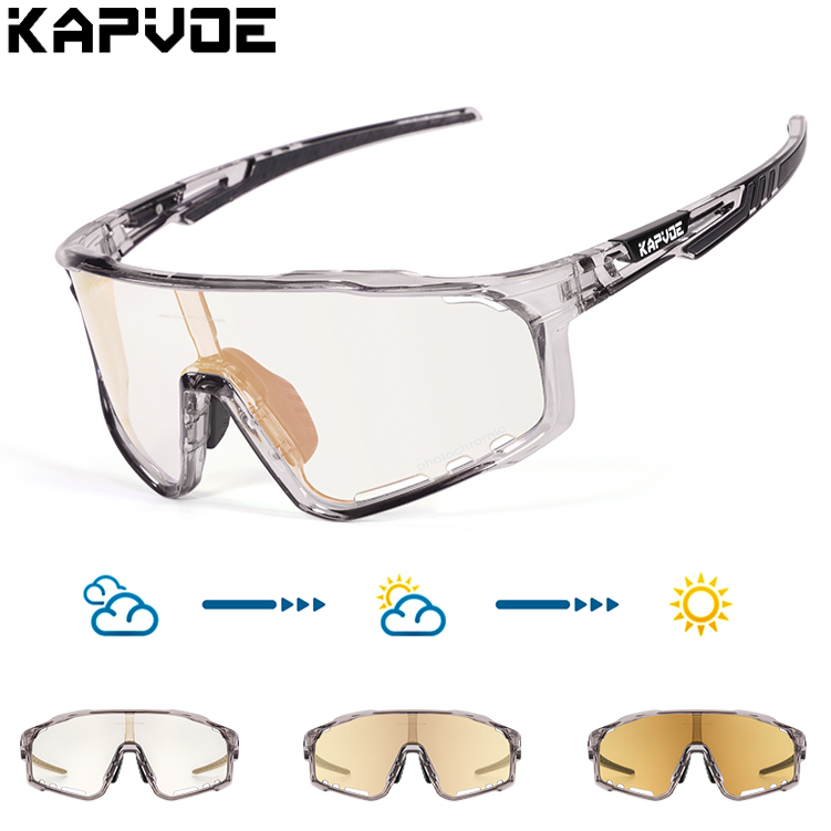 Kapvoe Color Photochromic Cycl - Mountain Biking Sport 评论和价格