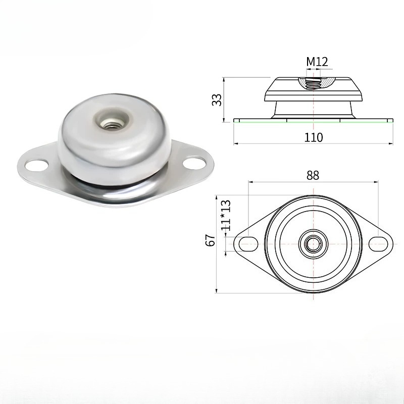 Metal Rubber Shock Absorber Mo - Shock Pump Suspension 评论和价格