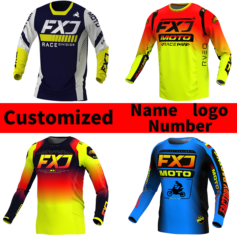 FXJ Motocross jersey Off road  - Mountain Biking Videos 评论和价格