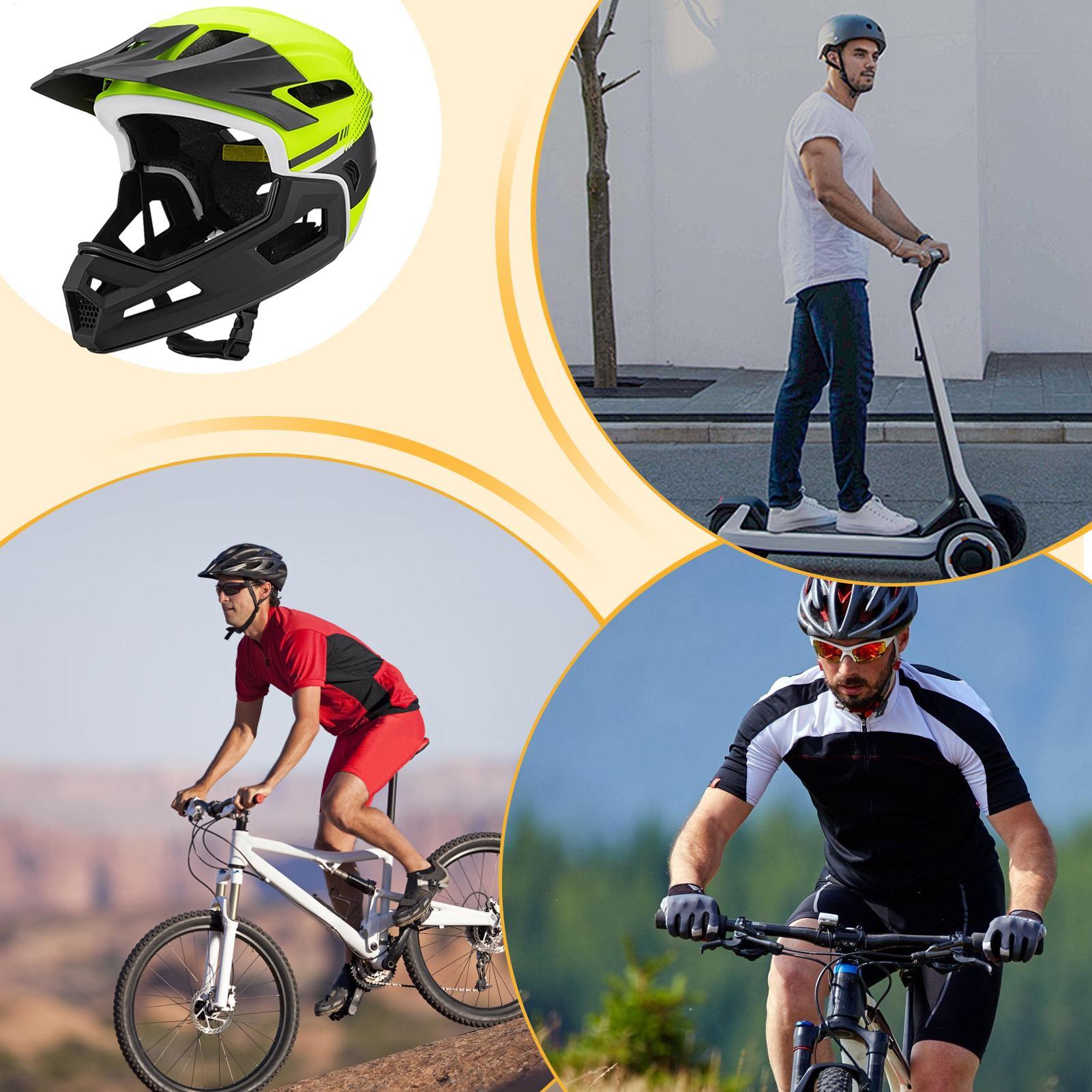 Bike Helmet Full Face Cycling  - Mountain Biking Full Face Helmet 评论和价格