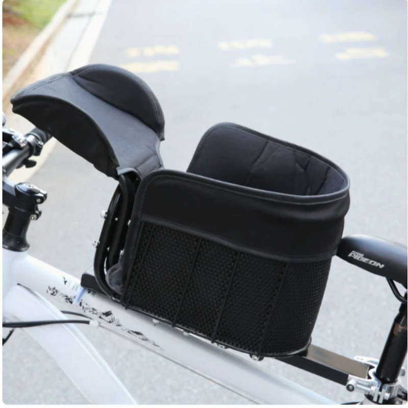 Saddle‑Mount Bicycle Pet Baske - Mountain Biking With Dog 评论和价格
