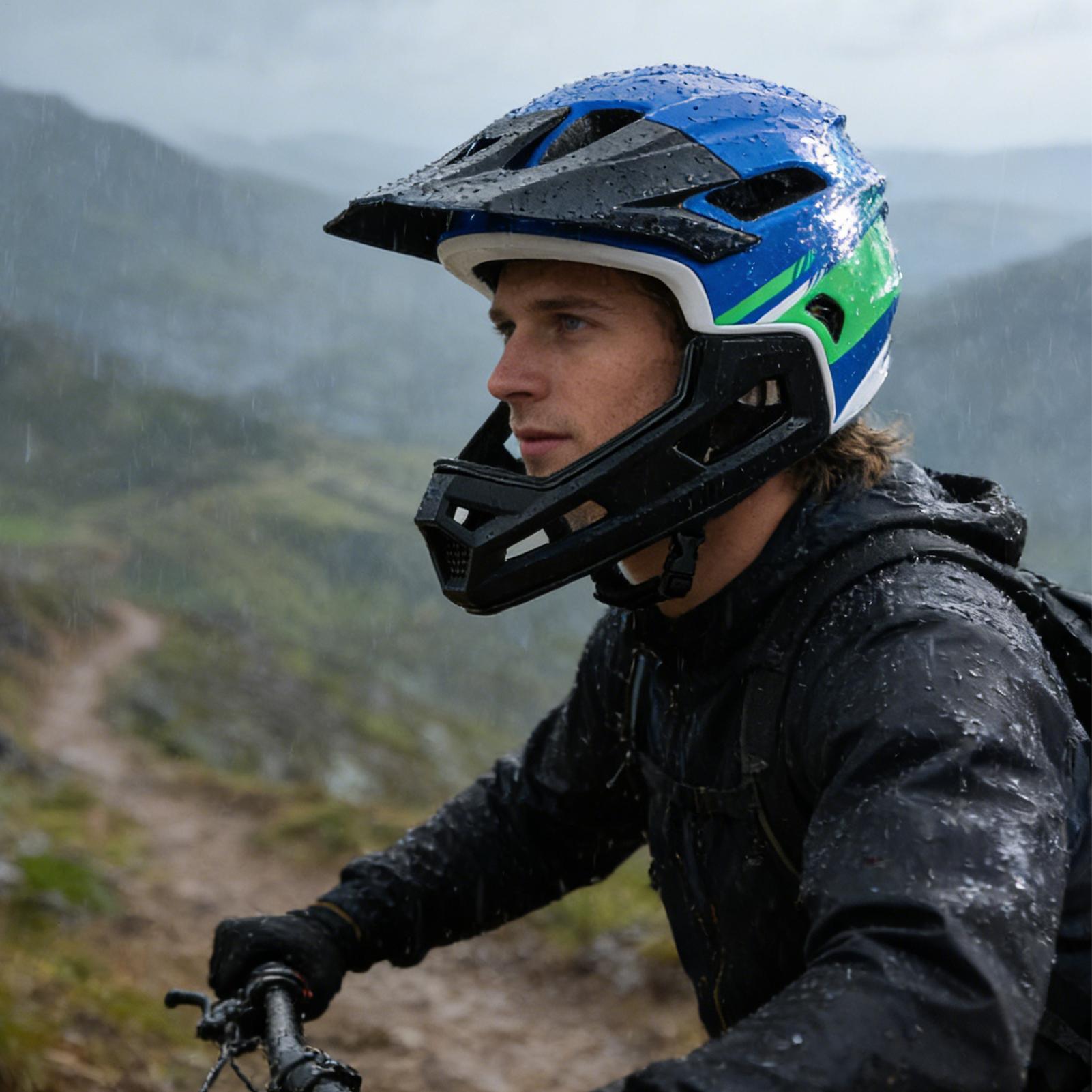 Full Face Mountain Bike Helmet - Mountain Biking Full Face Helmet 评论和价格
