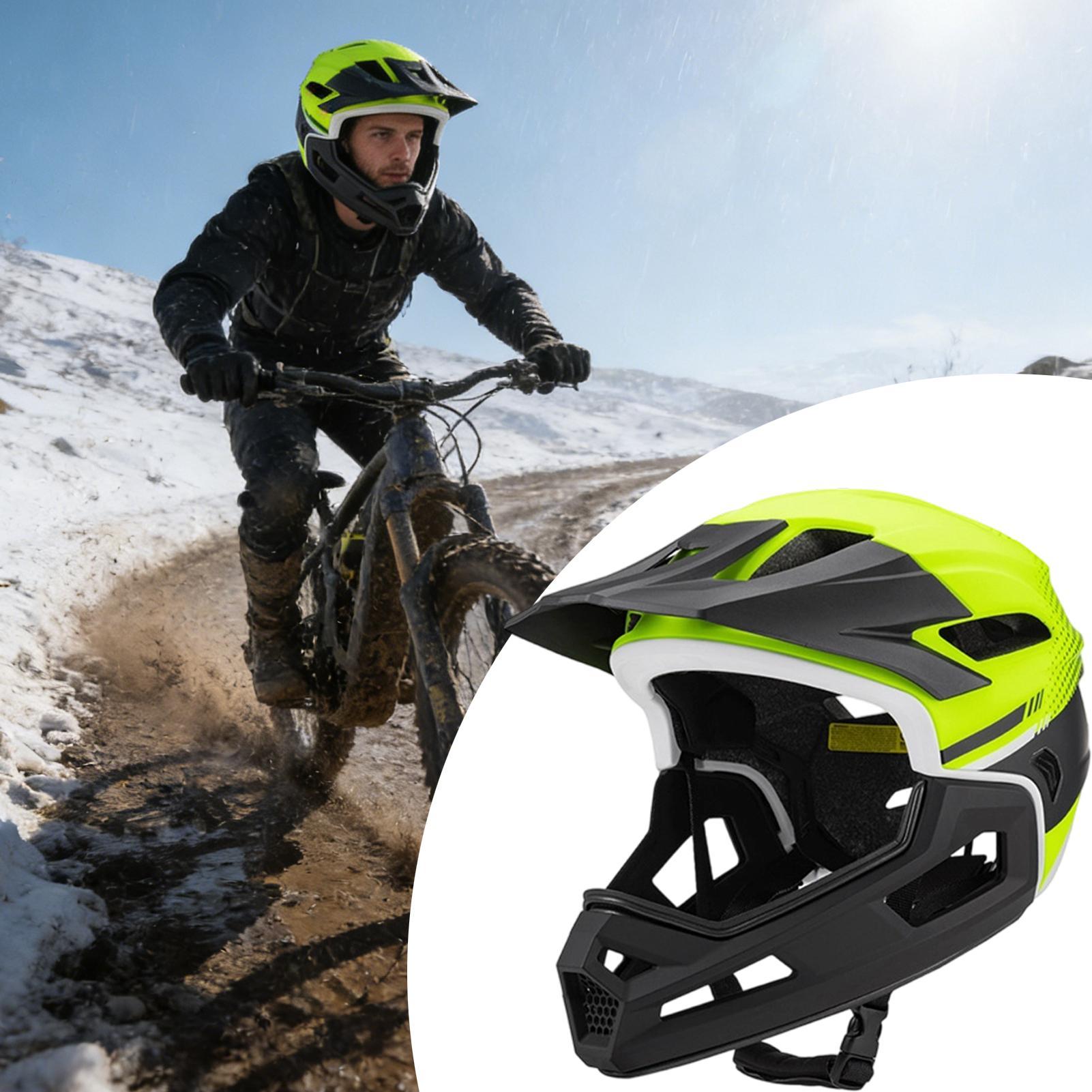 Full Face Mountain Bike Helmet - Mountain Biking Full Face Helmet 评论和价格