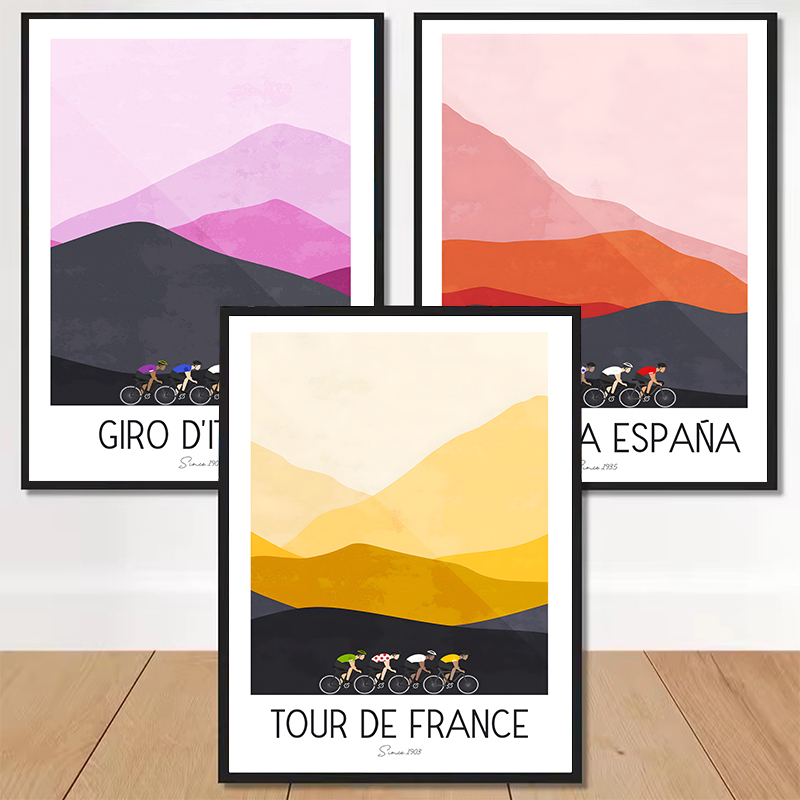 France Mountain Bike Poster Ca - Mountain Biking France 评论和价格