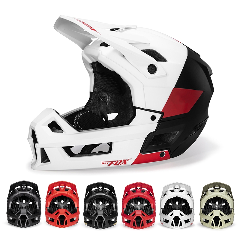 BATFOX Full Face Bike Helmet M - Mountain Biking Full Face Helmet 评论和价格