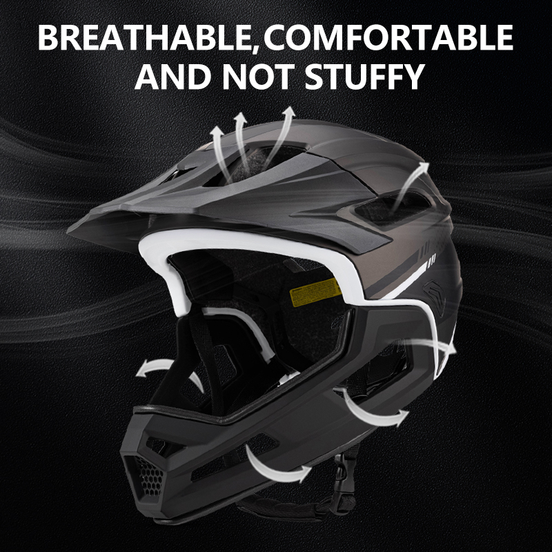 Eastinear Mountain Bike Helmet - Mountain Biking Full Face Helmet 评论和价格